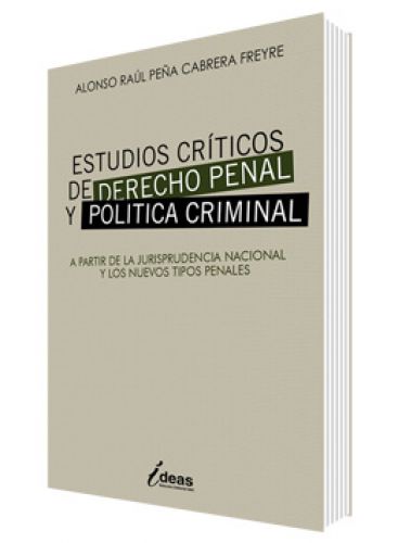 ESTUDIOS CRÍTICOS DE DERECHO PENAL Y PO..