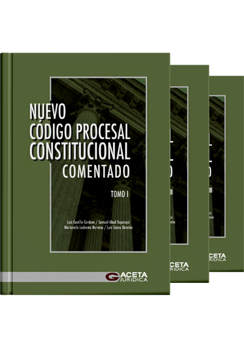 NUEVO CODIGO PROCESAL CONSTITUCIONAL COMENTADO (3 tomos) NUEVO CODIGO PROCESAL CONSTITUCIONAL COMENTADO (3 tomos)