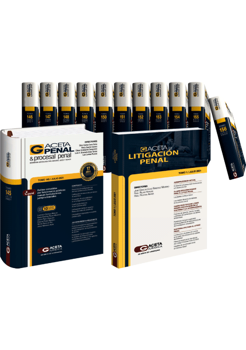 SUSCRIPCIÓN GACETA PENAL & PROCESAL PEN..