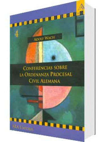 CONFERENCIAS SOBRE LA ORDENANZA PROCESAL..