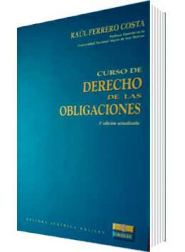 CURSO DE DERECHO DE LAS OBLIGACIONES..