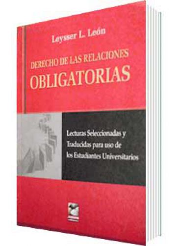 DERECHO DE LAS RELACIONES OBLIGATORIAS..