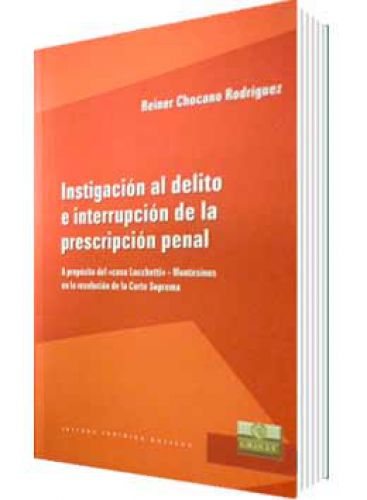 INSTIGACIÓN AL DELITO E INTERRUPCIÓN D..