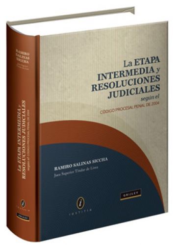 LA ETAPA INTERMEDIA Y RESOLUCIONES JUDIC..