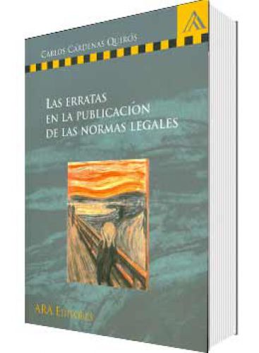 LAS ERRATAS EN LA PUBLICACION DE LAS NOR..