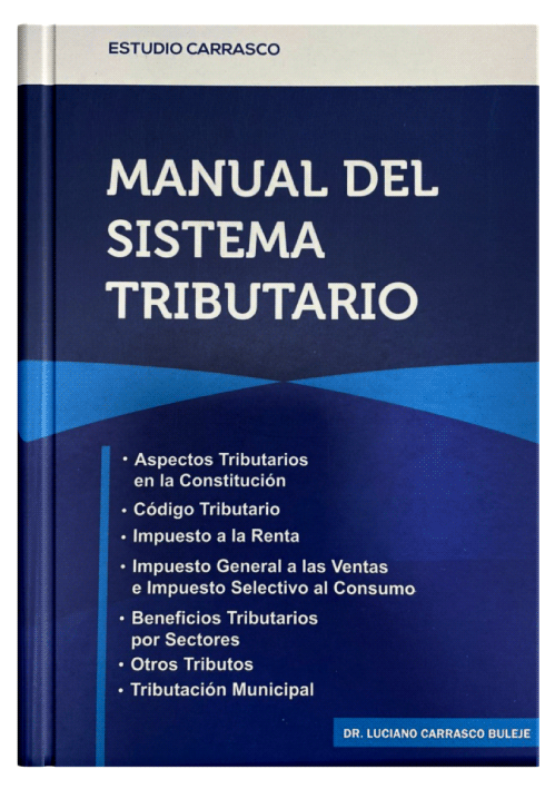 MANUAL DEL SISTEMA TRIBUTARIO MANUAL DEL SISTEMA TRIBUTARIO