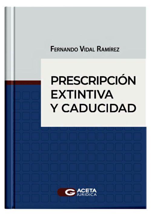 PRESCRIPCIÓN EXTINTIVA Y CADUCIDAD..