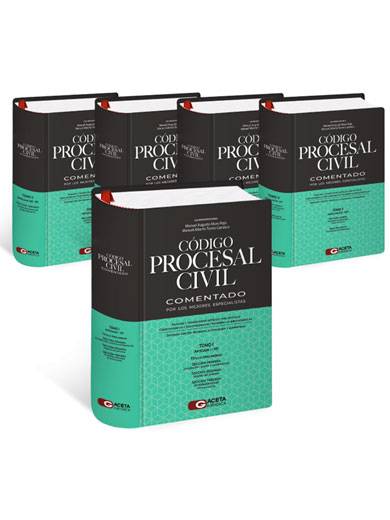 CÓDIGO PROCESAL CIVIL COMENTADO 5 TOMOS..