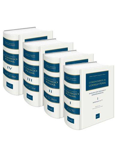 COMENTARIOS AL CÓDIGO PENAL 4 Tomos..