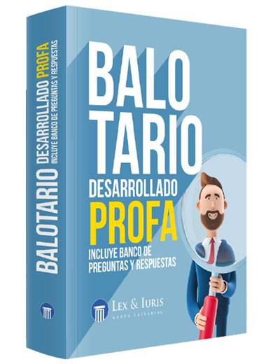 BALOTARIO DESARROLLADO PROFA 2026..