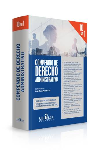 Compendio de Derecho Administrativo. Com..