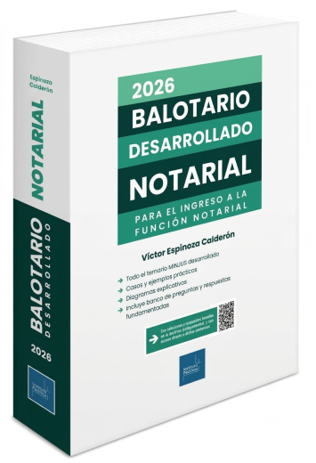 Balotario Desarrollado Notarial 2026   ..