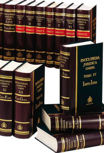 Enciclopedia Jurídica Omeba. 26 tomos +..