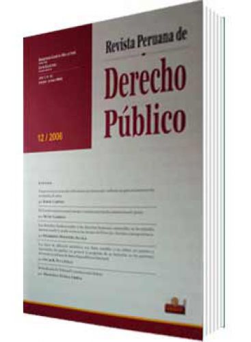 REVISTA PERUANA DE DERECHO PÚBLICO 12..