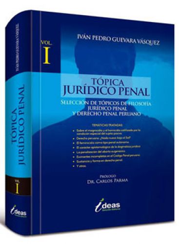 TÓPICA JURÍDICO PENAL. VOLUMEN I..