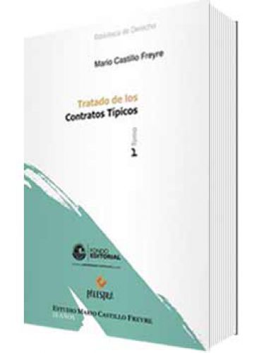 TRATADO DE LOS CONTRATOS TÍPICOS TOMO I..